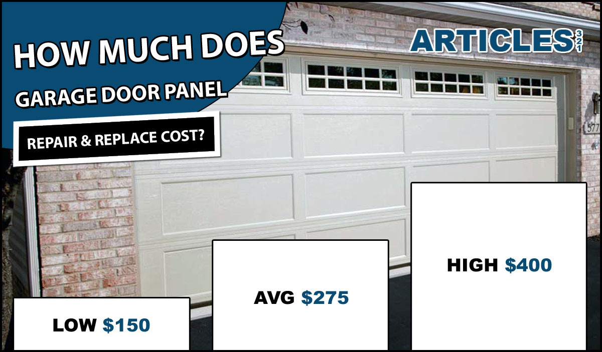 Garage Door Panel Replacement Cost
 Garage Door Repair Cost 2019