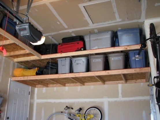 Garage Organization Racks
 Overhead Garage Storage Racks to Over e The Clutter