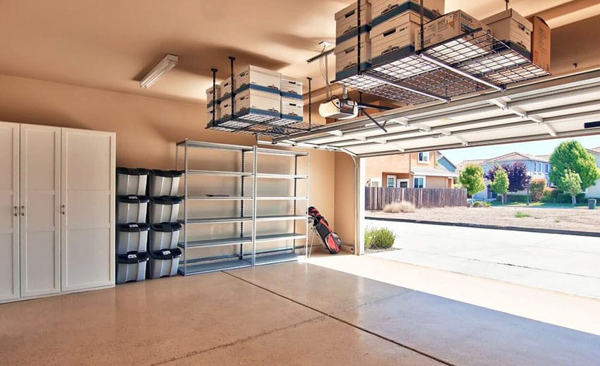 Garage Organization Racks
 Garage Storage Ideas Cabinets Racks & Overhead Designs