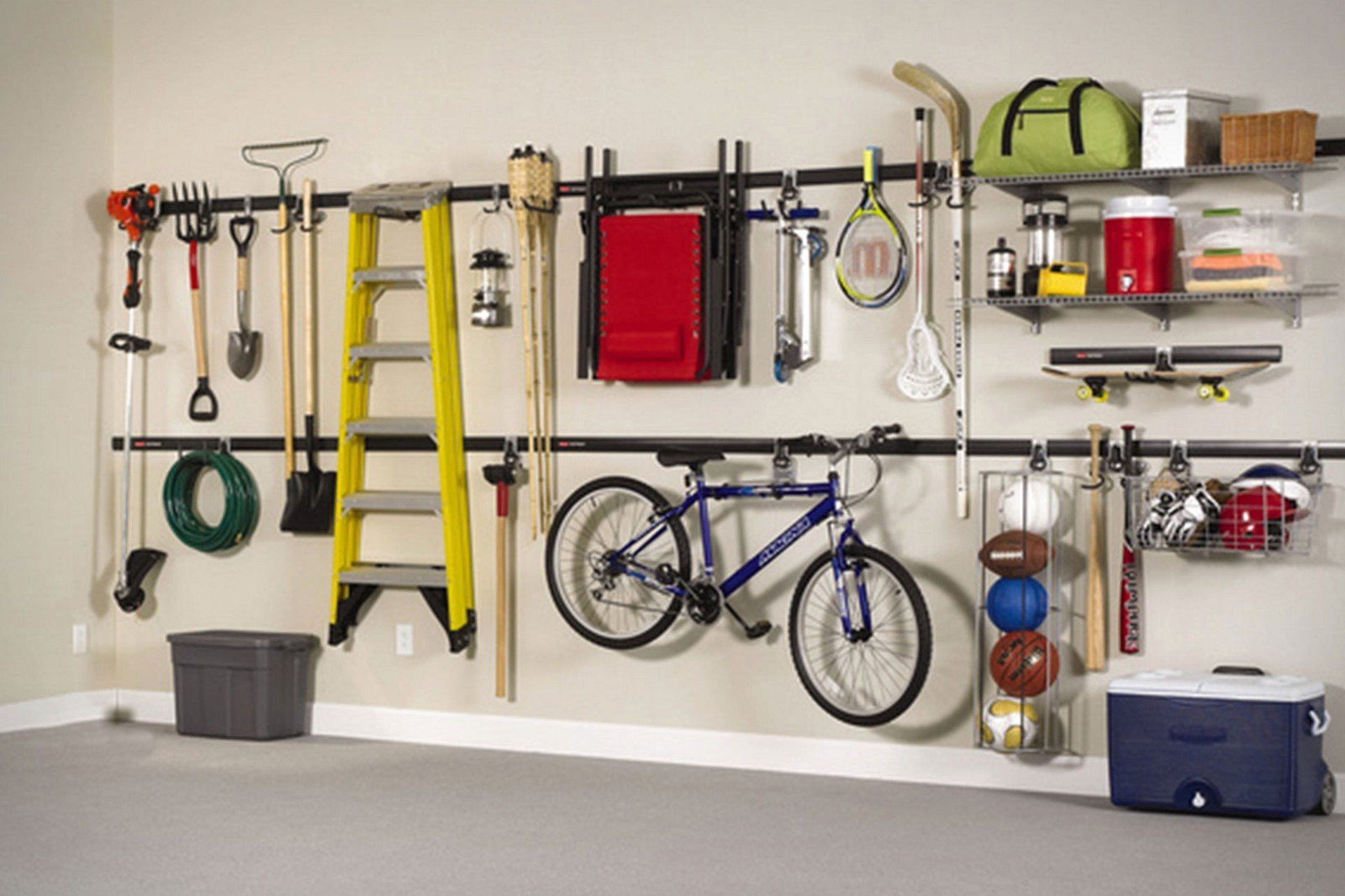 Garage Organization System
 7 Great Garage Storage Ideas