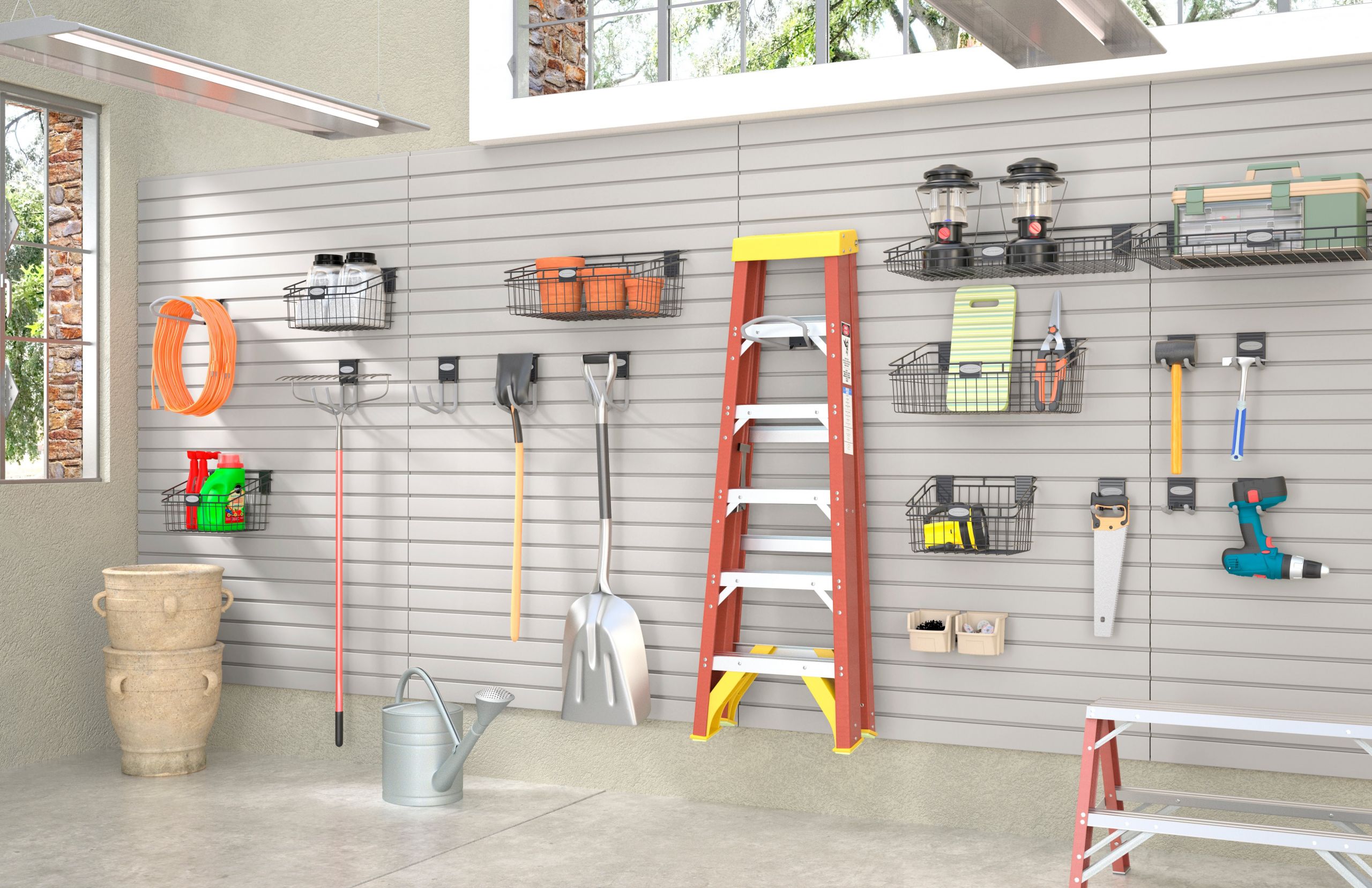 Garage Organization Systems
 Garage Wall Storage Systems