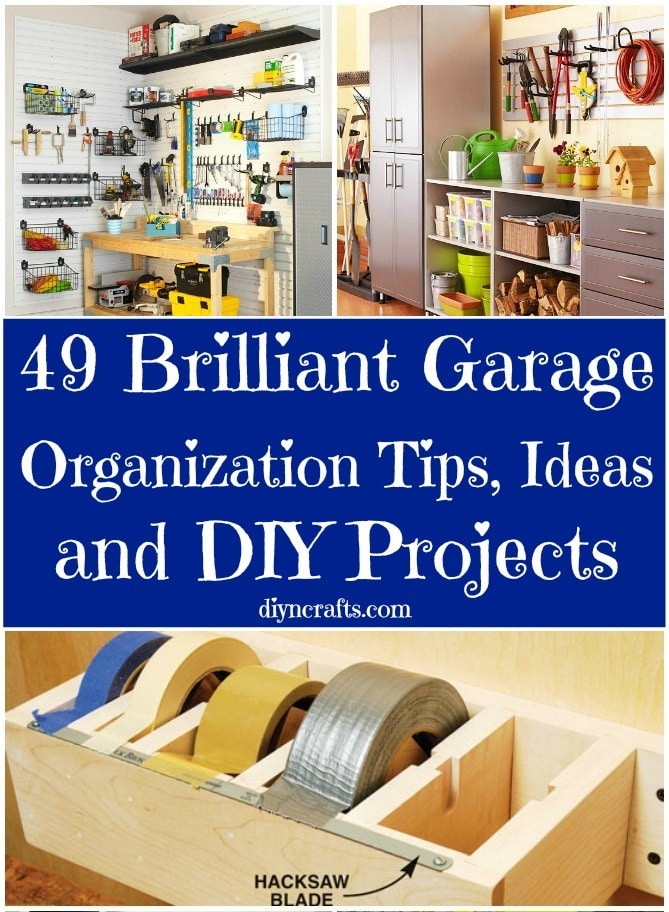 Garage Organizer Ideas Diy
 49 Brilliant Garage Organization Tips Ideas and DIY