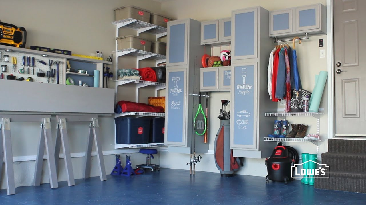 Garage Organizing Lowes
 6 Easy Garage Storage Ideas