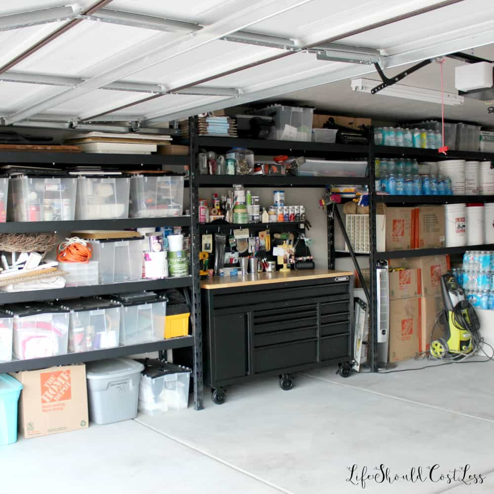 Garage Organizing Pinterest
 Garage Organization Reveal Life Should Cost Less