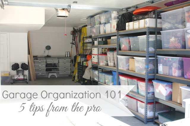 Garage Organizing Pinterest
 Garage Organization 101 5 Tips to Getting That Garage In