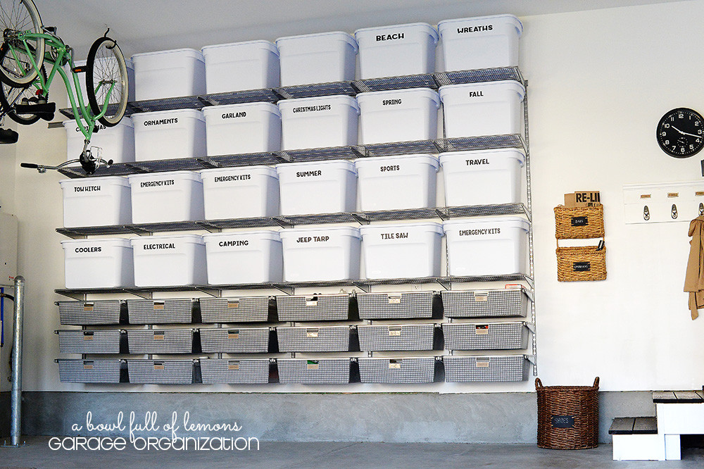 Garage Organizing Plans
 31 Garage Organization Ideas whip yours into SHAPE