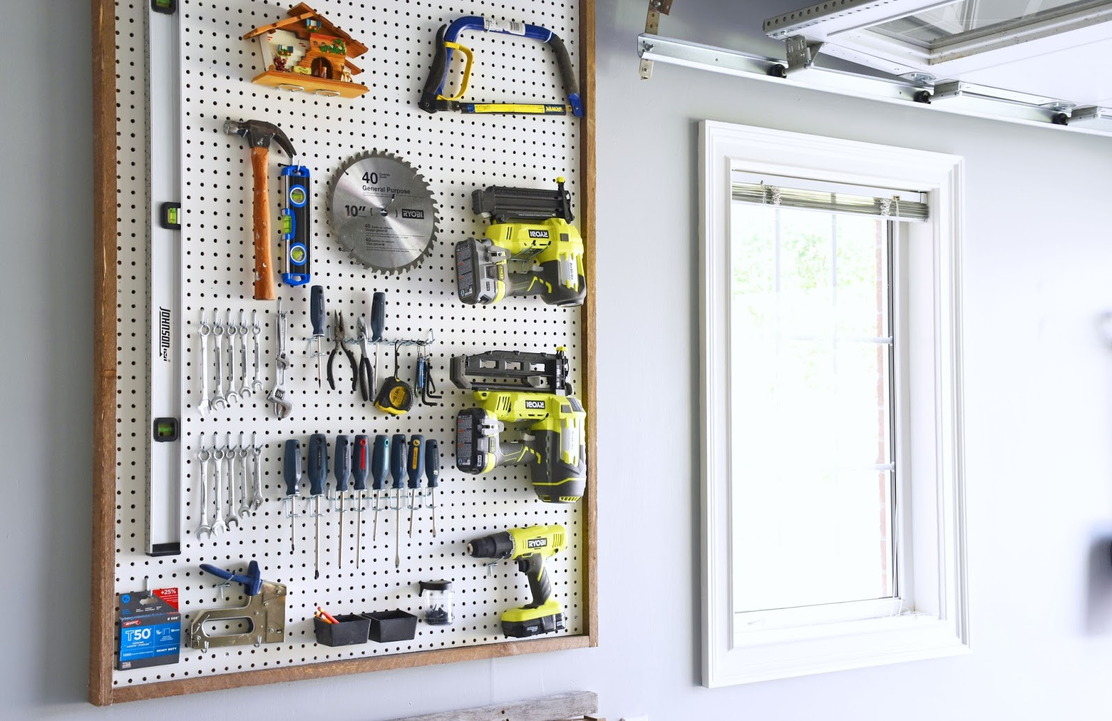 Garage Pegboard Organization
 Woman in Real Life The Art of the Everyday Garage