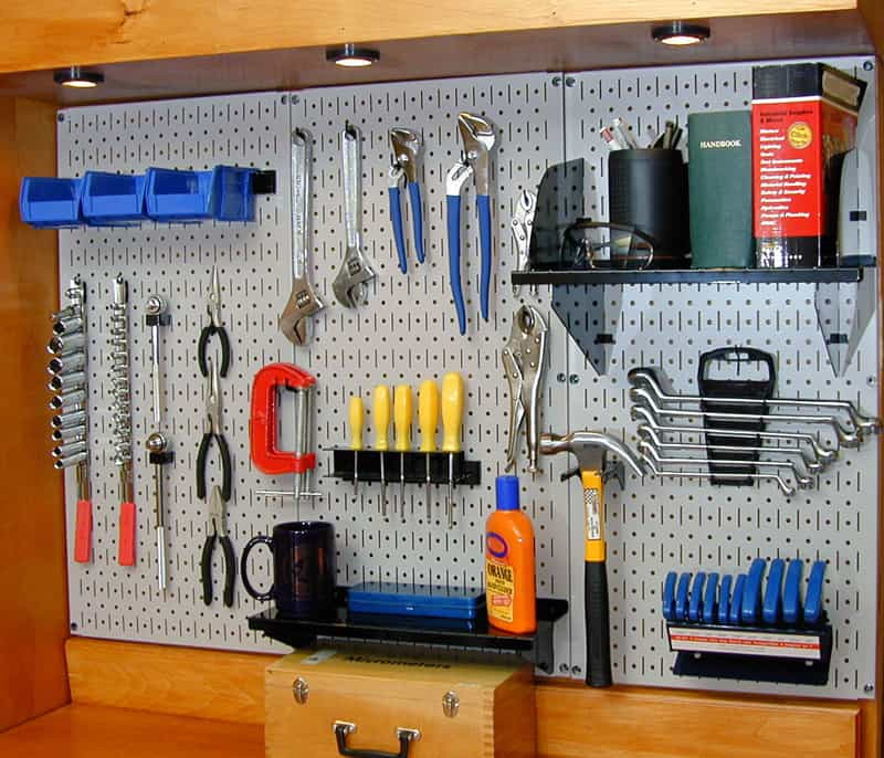 Garage Pegboard Organization
 60 Best Pegboard Organization Ideas