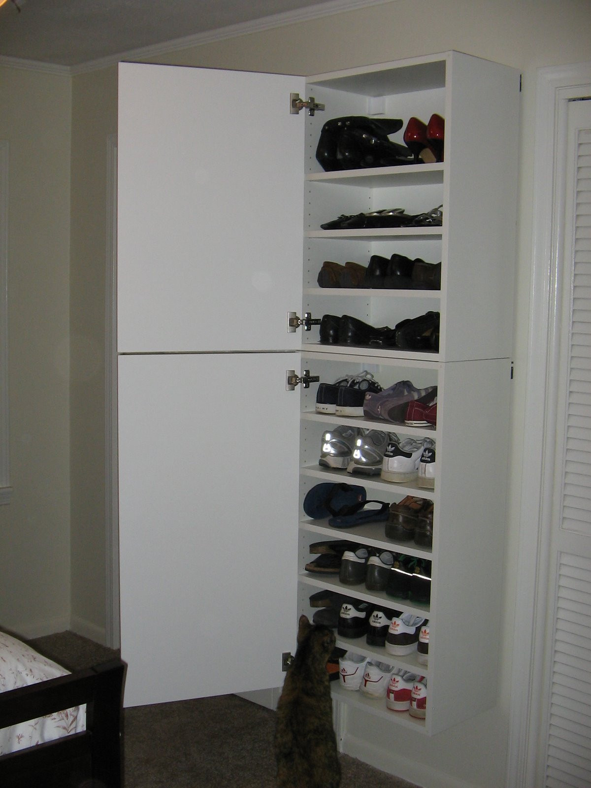 Garage Shoe Organizers
 emily s gorgeous shoe storage IKEA Hackers