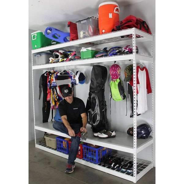 Garage Sports Organizer
 Shop SafeRacks Sports Equipment Organizer Free