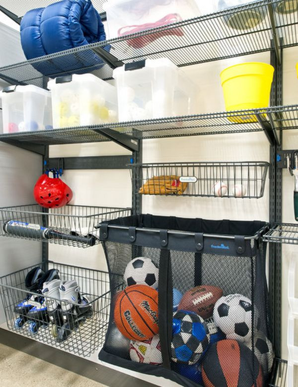 Garage Sports Organizer
 Time To Sort Out The Mess – 20 Tips For A Well Organized
