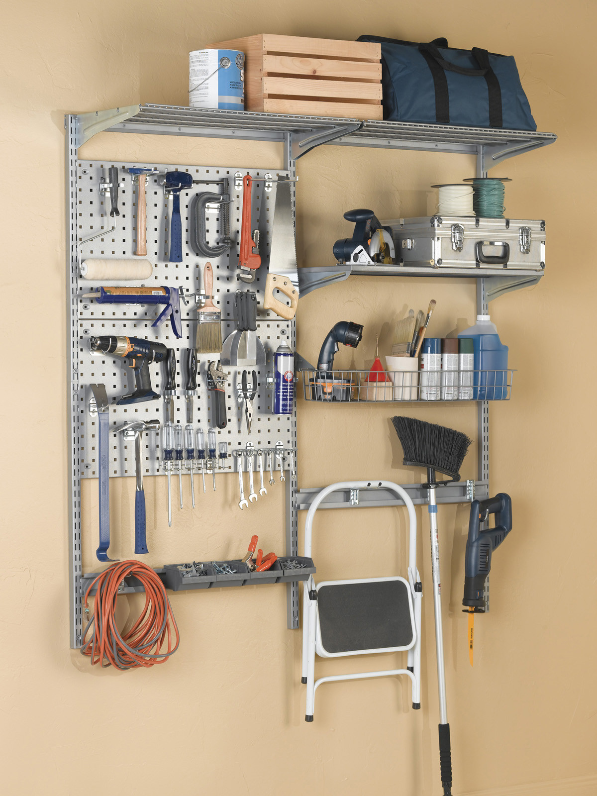 Garage Tool Organizer
 Garage Wall Systems to Keep Tools Organized