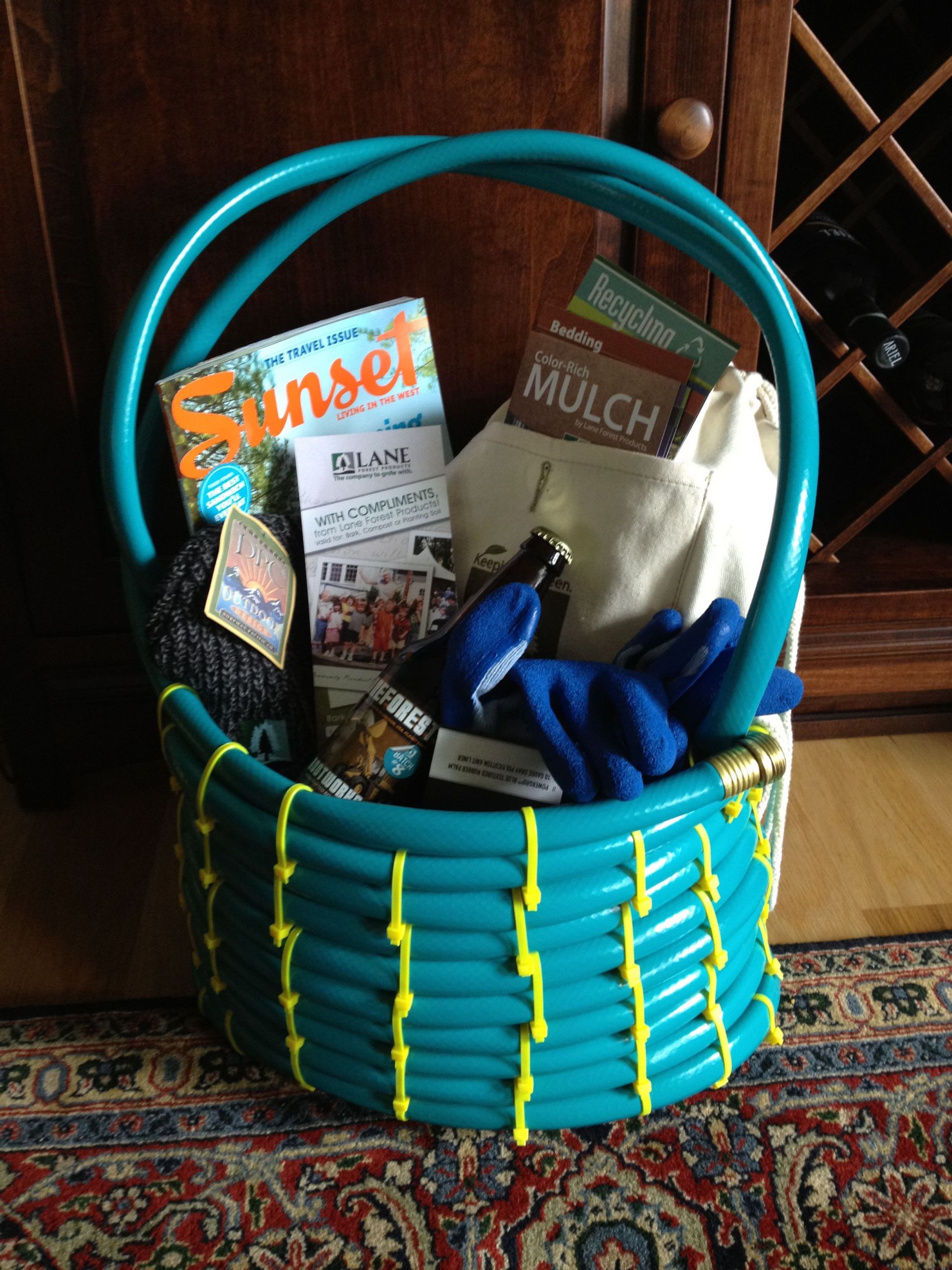 Garden Gift Baskets Ideas
 Garden Hose Gift Basket Great idea from Proven Winners