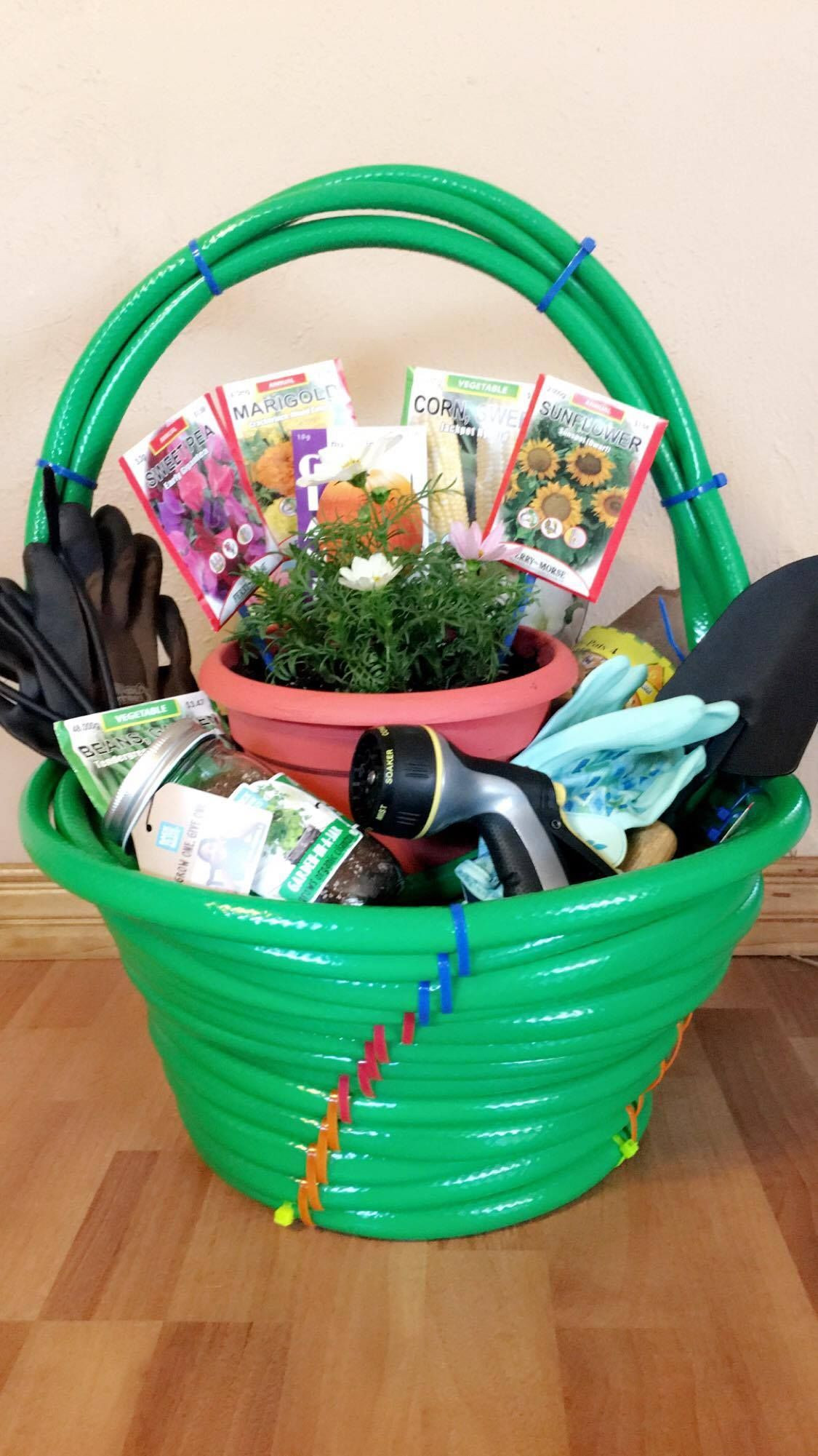 Garden Gift Baskets Ideas
 Garden themed silent auction basket