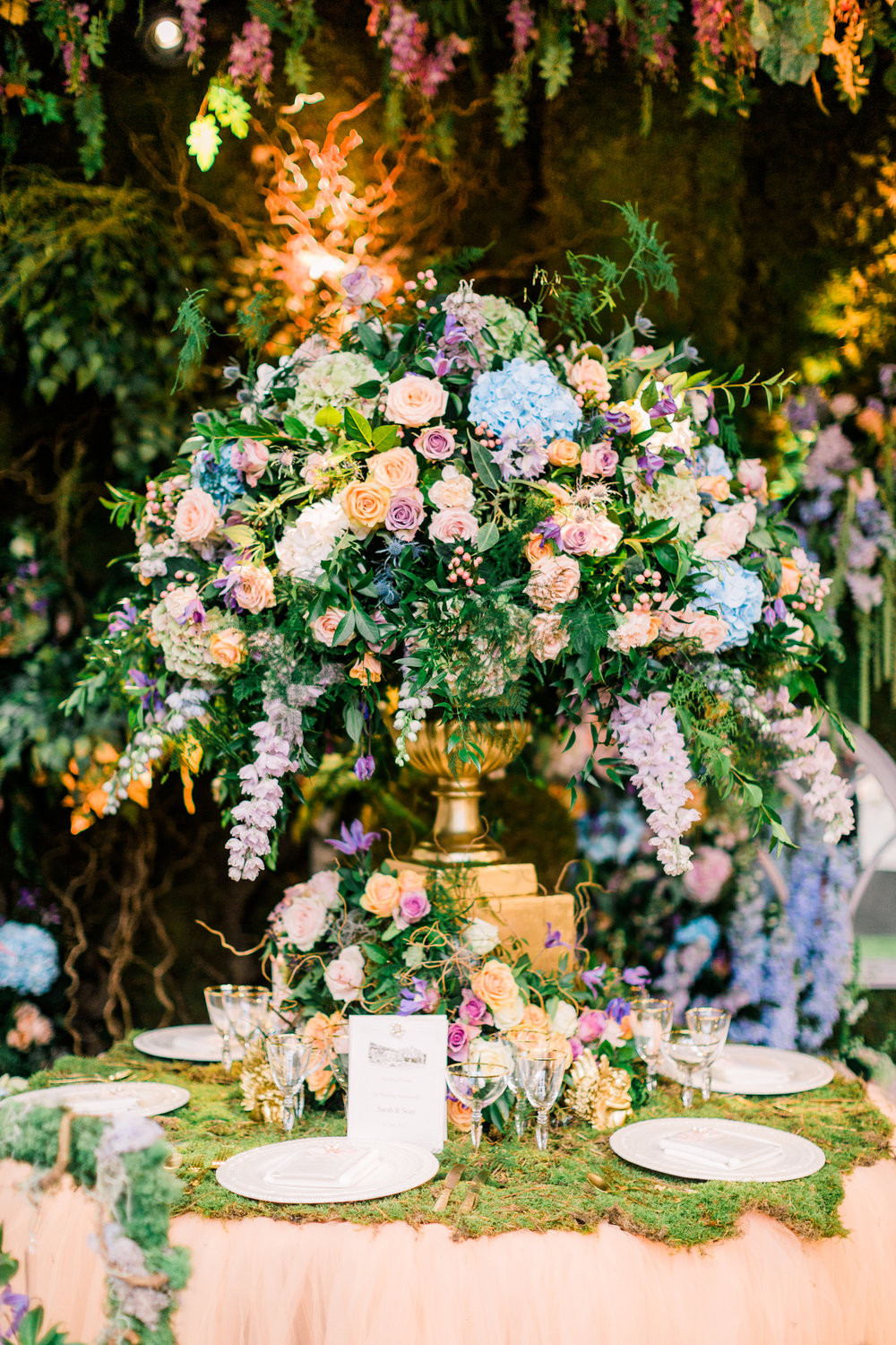 Garden Themed Wedding
 Enchanted Garden Wedding Theme Floral Inspiration with