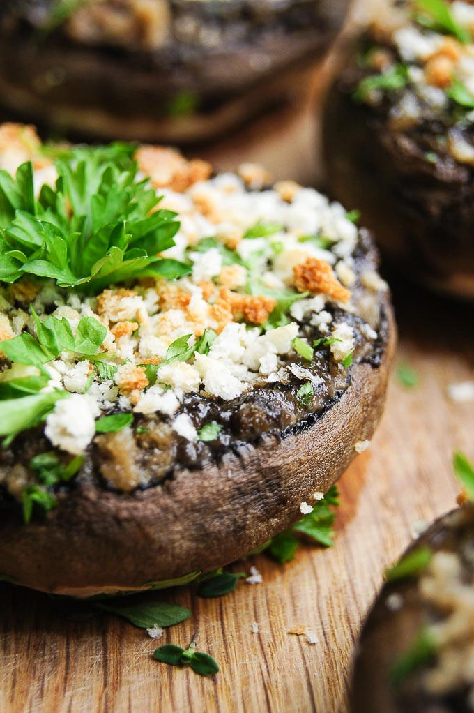 Garlic Stuffed Mushrooms
 CREAM CHEESE AND GARLIC STUFFED MUSHROOMS