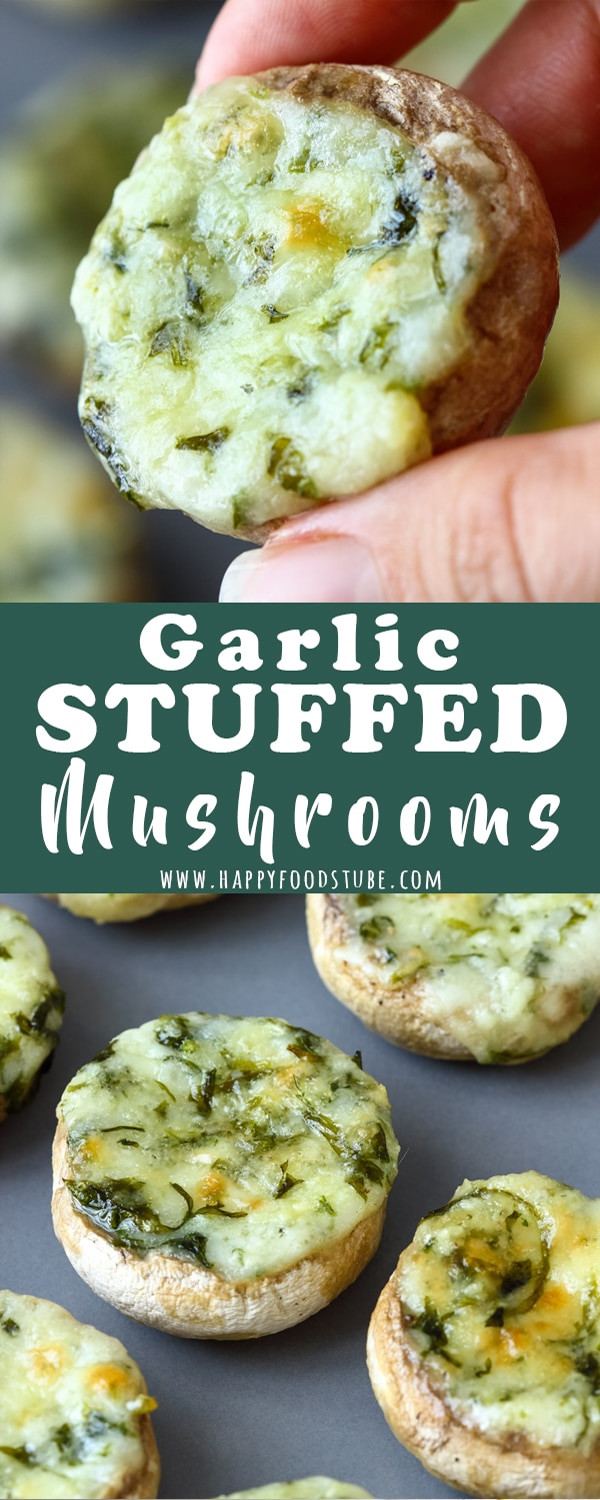 Garlic Stuffed Mushrooms
 Garlic Stuffed Mushrooms Happy Foods Tube