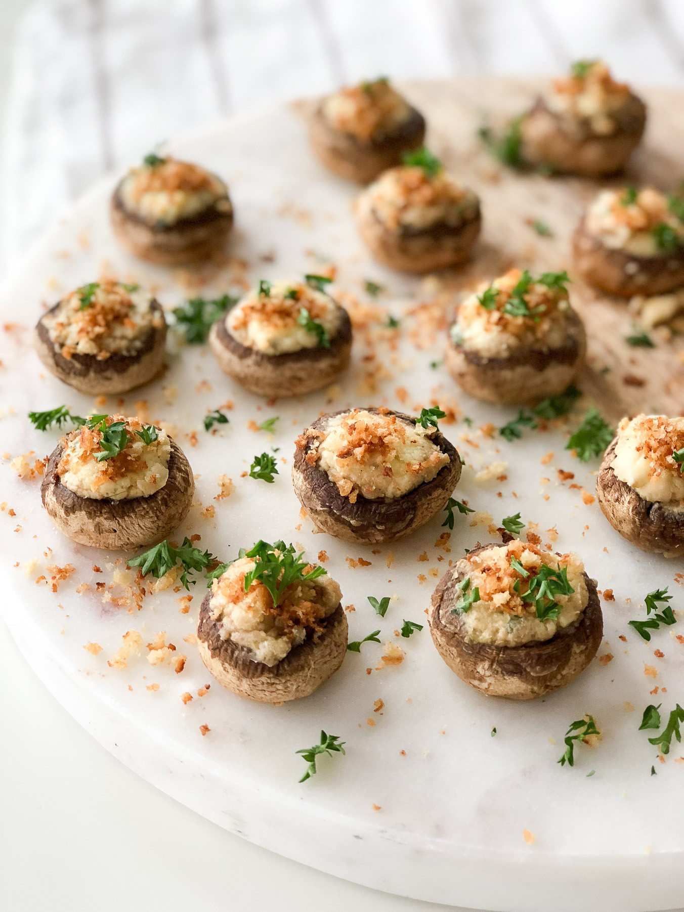 Garlic Stuffed Mushrooms
 Parmesan Garlic Stuffed Mushrooms A Pretty Life In The