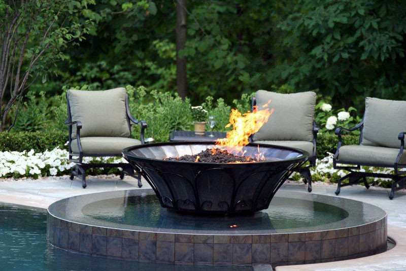 Gas Firepit Inserts
 HPC Gas Fire Pit Kit Inserts Energy Savers