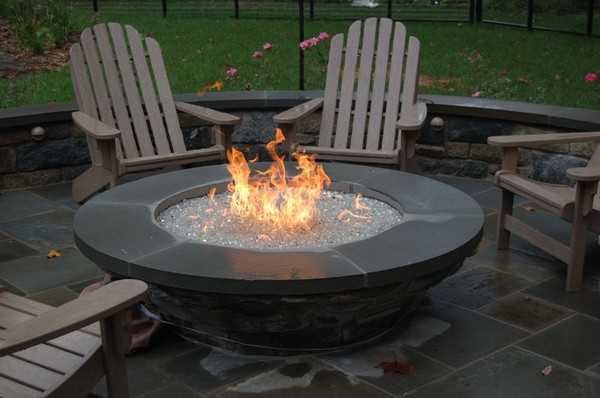 Gas Firepit Inserts
 Hearth Products Controls 54" Round Electronic Ignition Gas