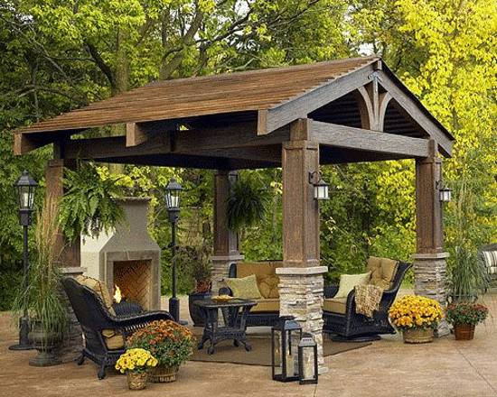 Gazebo Ideas For Backyard
 22 Beautiful Garden Design Ideas Wooden Pergolas and