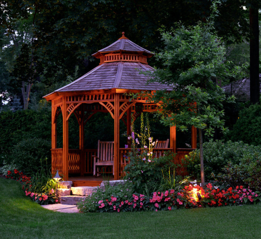 Gazebo Ideas For Backyard
 32 Garden Gazebos for Creating Your Garden Refuge