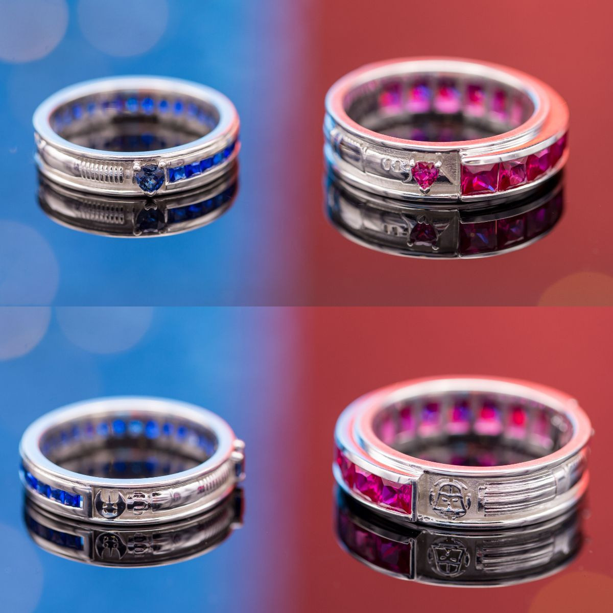 Geek Wedding Bands
 Geeky Engagement Rings Nerdy Wedding Bands