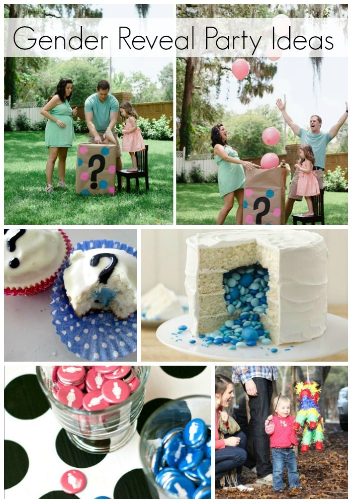 Gender Reveal Party Ideas
 Blue or Pink What Do You Think Cute Gender Reveal Ideas