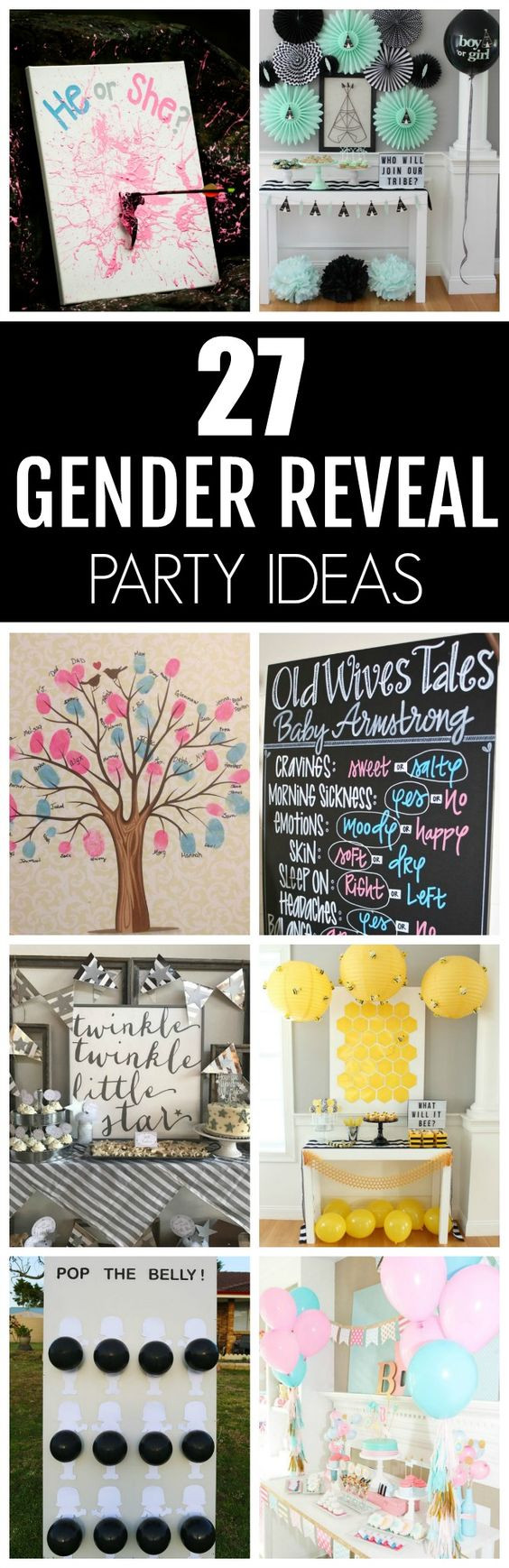 Gender Reveal Party Ideas
 27 Creative Gender Reveal Party Ideas Pretty My Party