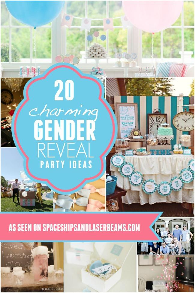 Gender Reveal Party Ideas
 20 Charming Gender Reveal Party Ideas and Themes