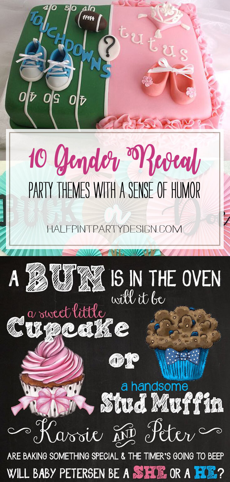 Gender Reveal Theme Party Ideas
 Humorous Gender Reveal Party Ideas Parties With A Cause