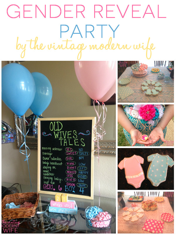 Gender Review Party Ideas
 Our Big Gender Reveal Party