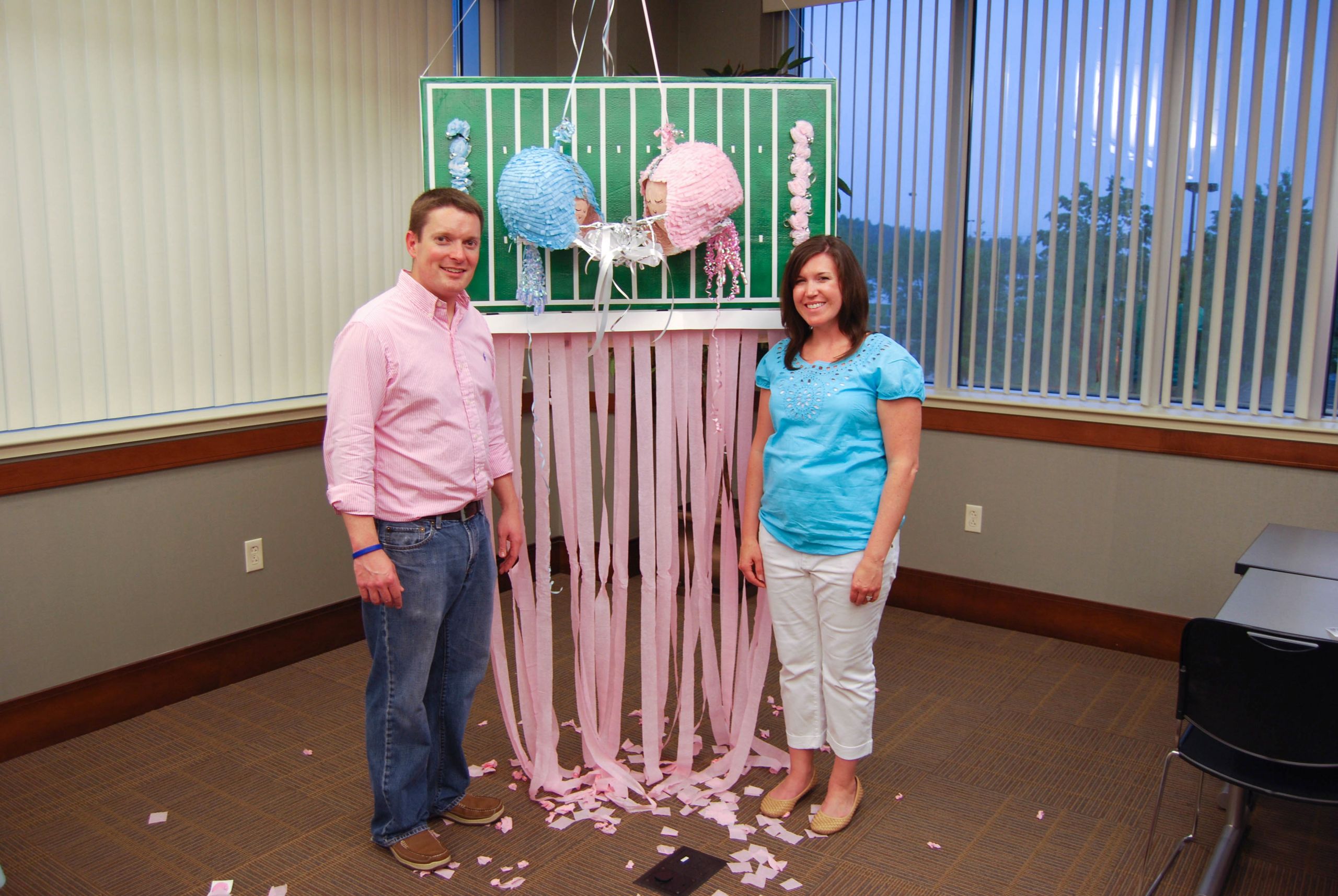 Gender Review Party Ideas
 Strawberry on Top Gender Reveal Macaroni and Cheesecake