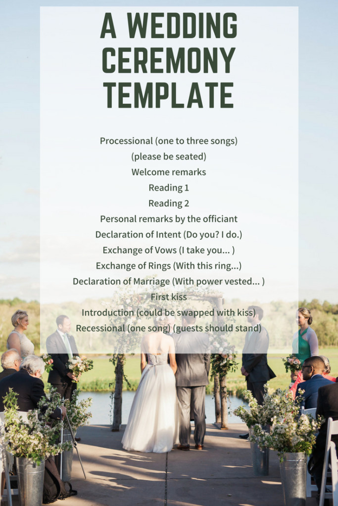 Generic Wedding Vows
 How to Write Your Own Wedding Ceremony from Scratch