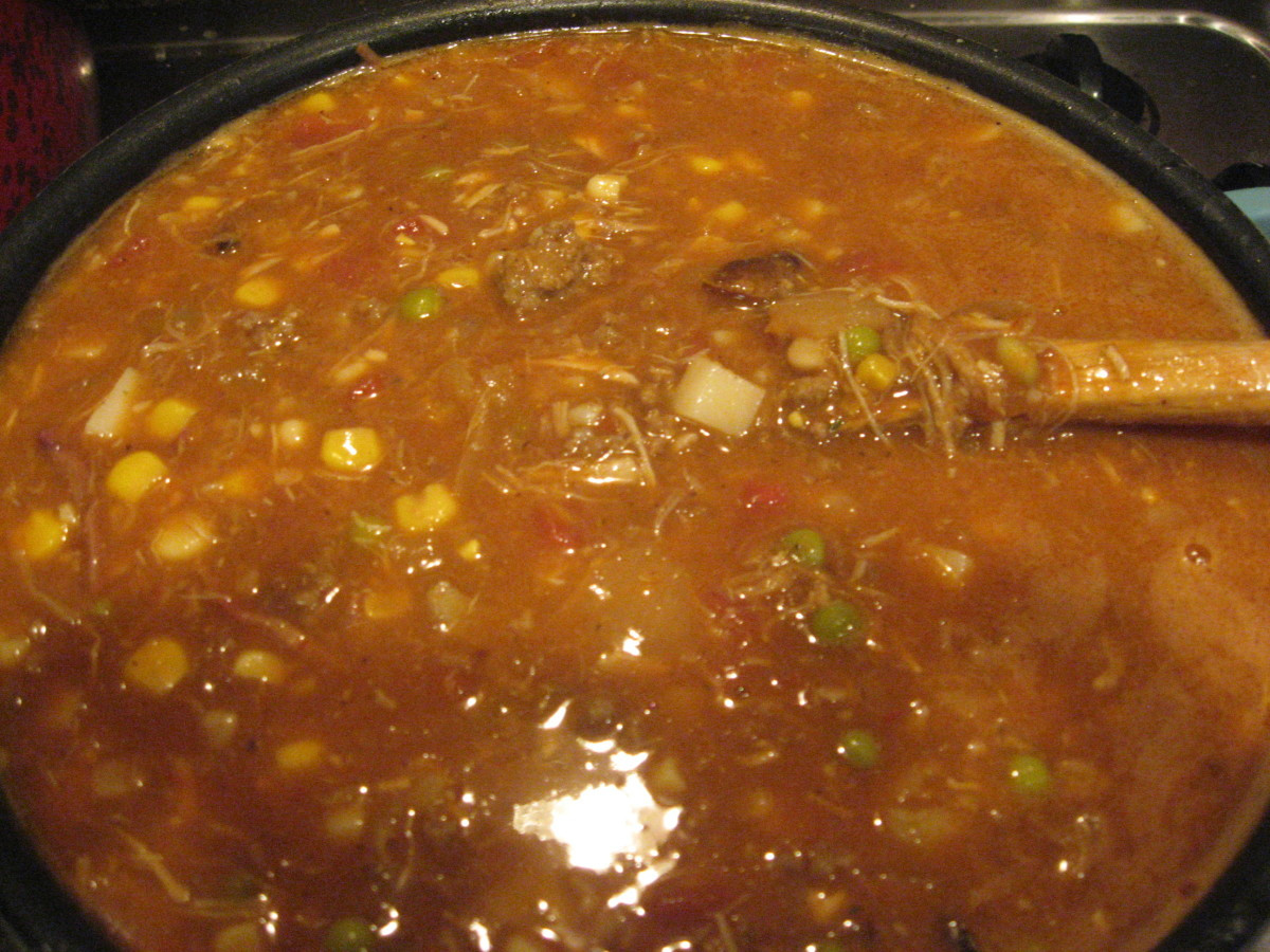 Georgia Brunswick Stew
 Brunswick Stew From a Georgia Cook