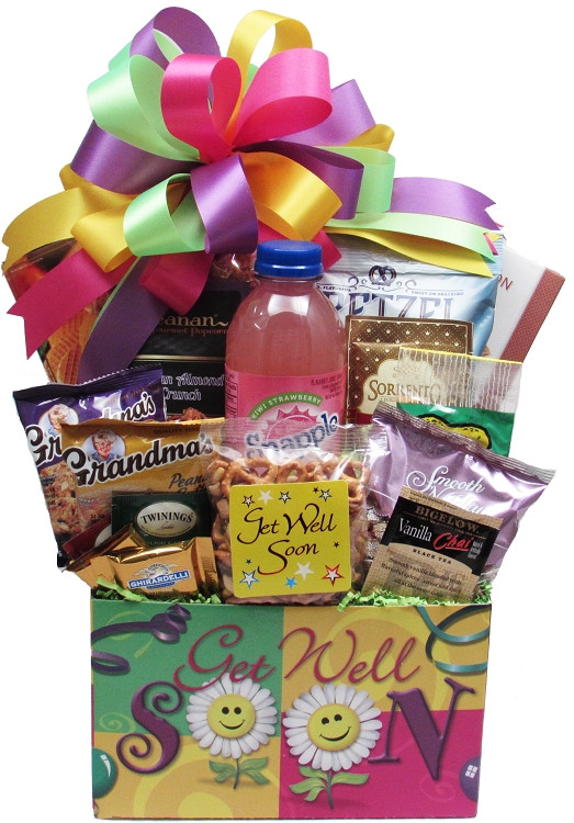 Get Well Soon Gift Baskets Ideas
 Get Well Soon Gift Basket 2 Sizes