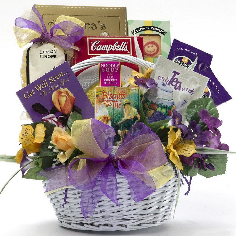 Get Well Soon Gift Baskets Ideas
 Get Well Soon Gift Basket Idea