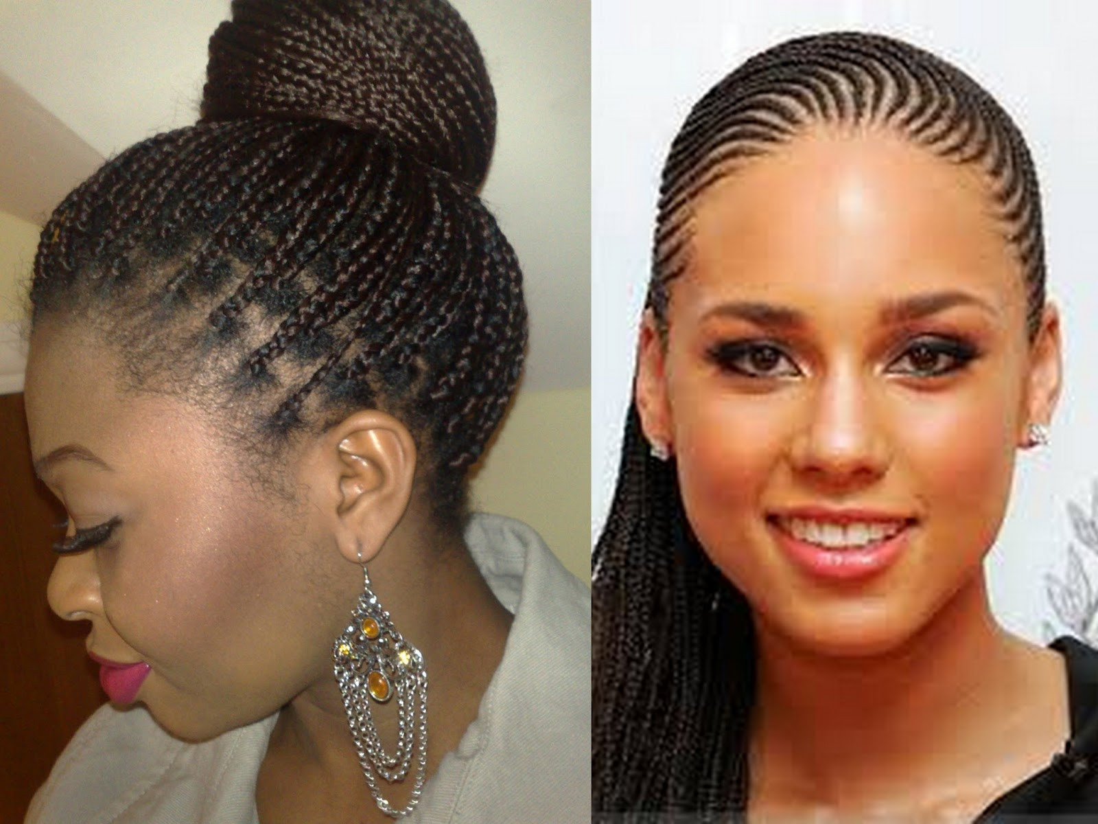 Ghana Braids Hairstyle
 20 Most Beautiful Styles of Ghana Braids