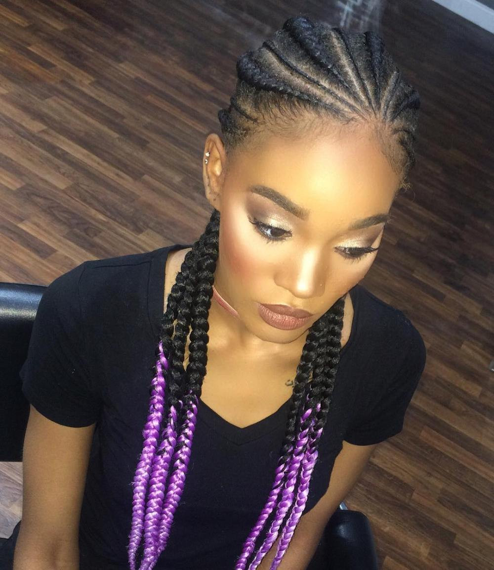 Ghana Braids Hairstyle
 31 Ghana Braids Styles For Trendy Protective Looks