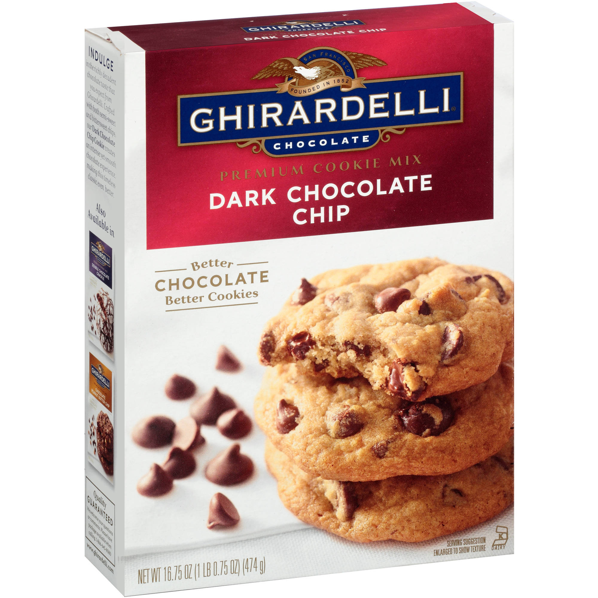 Ghirardelli Chocolate Chip Cookies Recipe
 ghirardelli dark chocolate chip cookie mix