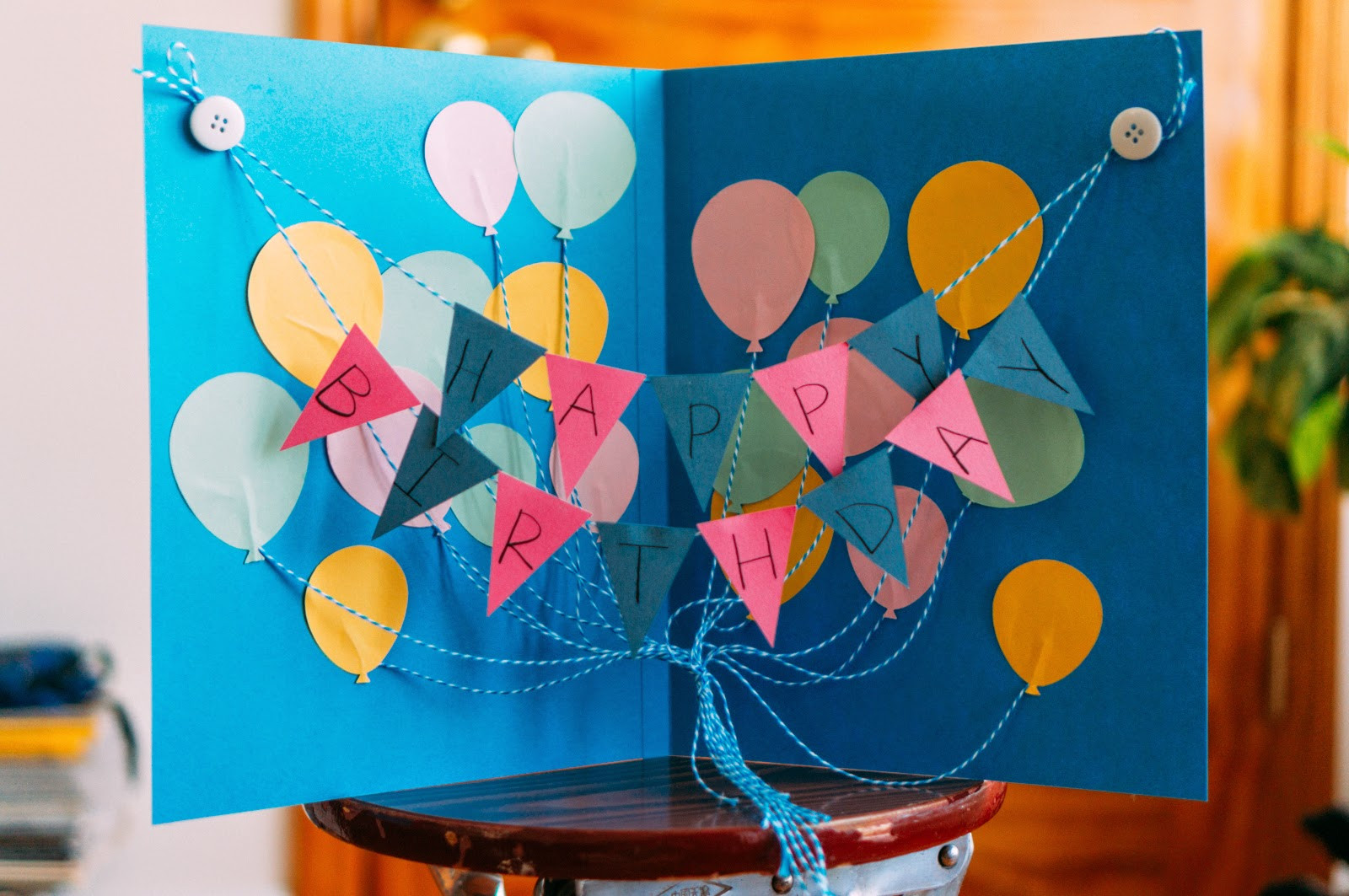 Giant Birthday Cards
 Paper Mementos Crafting Days A big happy birthday card