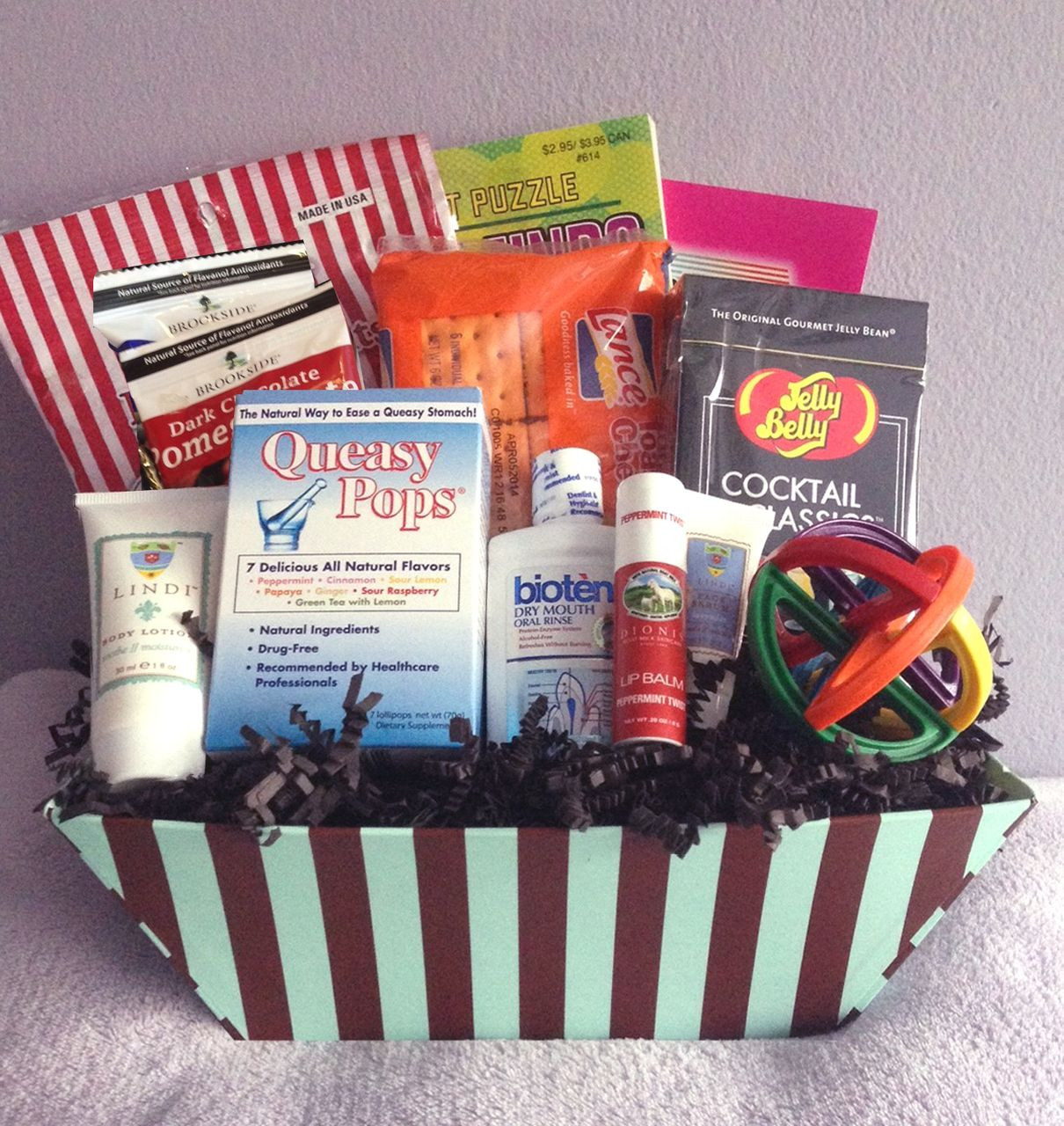 Gift Basket Ideas For Cancer Patients
 Men s Small Chemo Basket