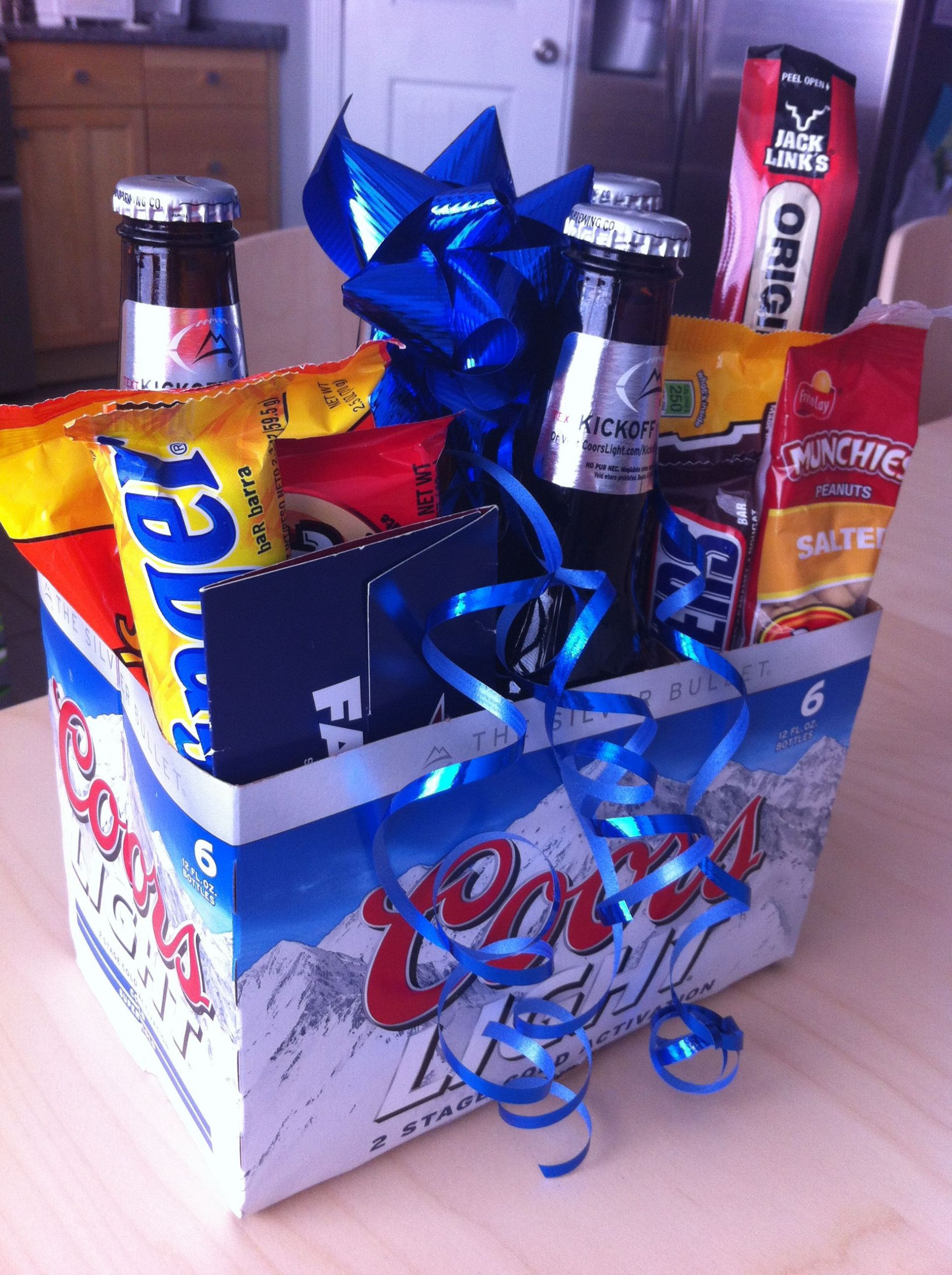 Gift Basket Ideas For Guys
 A Great Man Gift Gifts