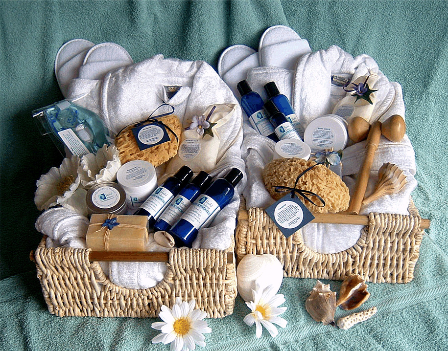 Gift Basket Ideas For Her
 Spa basket