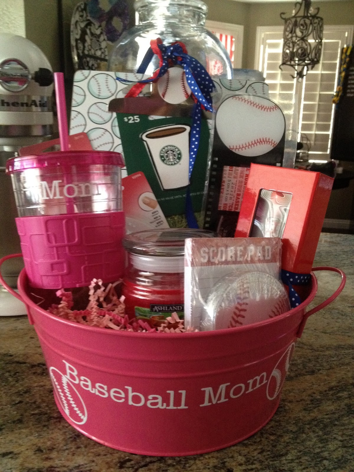 Gift Basket Ideas Mom
 Three Crafty Cousins Team Mom Gift Basket