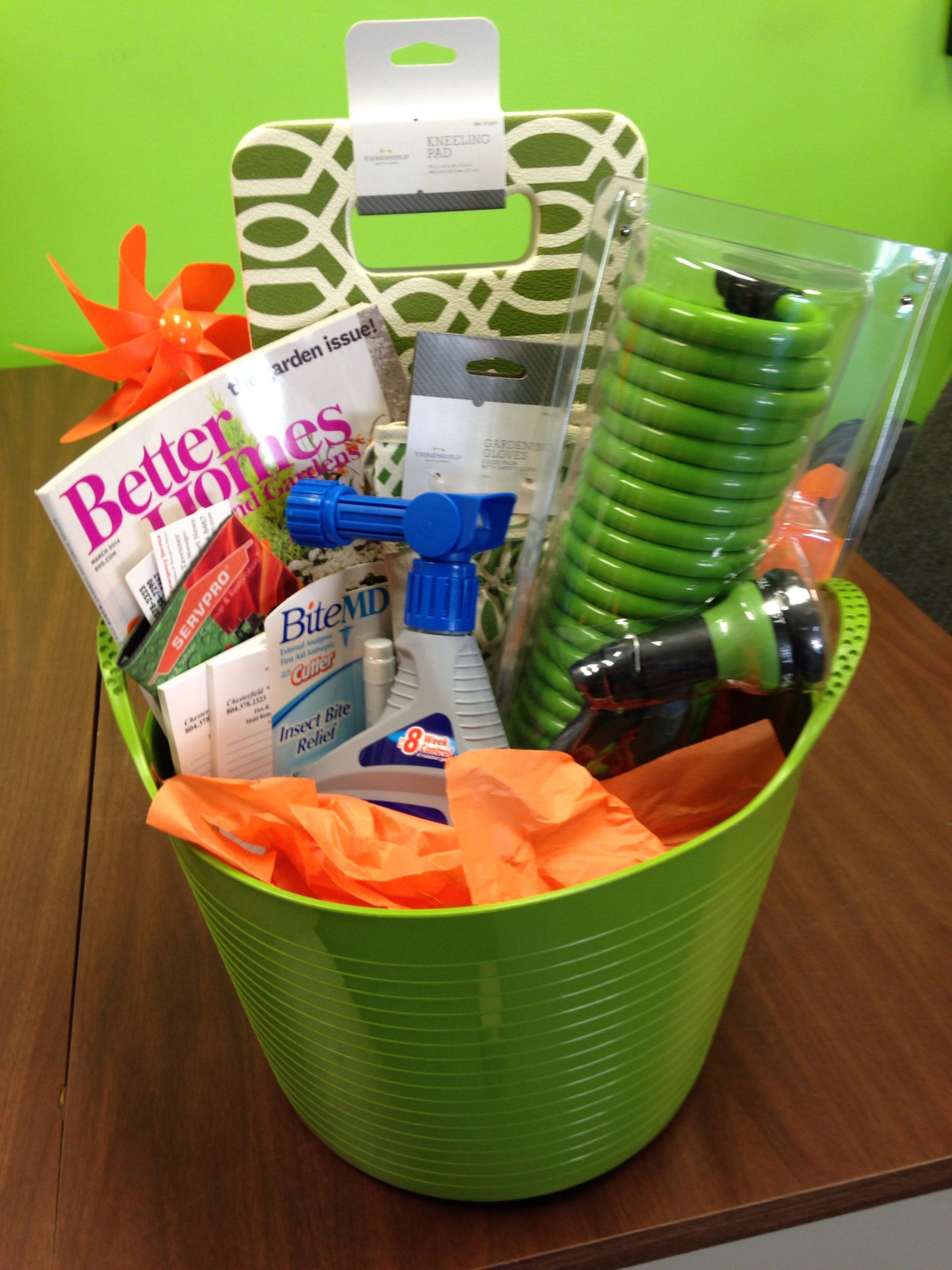Gift Basket Theme Ideas For Raffle
 Spring Raffle Prize idea beprepared for spring