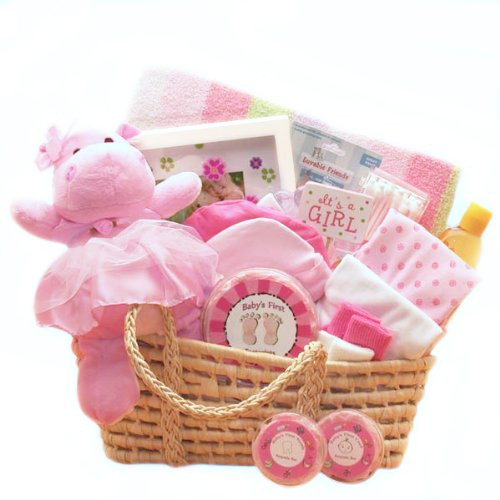 Gift Baskets For New Baby Girl
 For a Precious New Baby Girl Gift Basket Great Shower