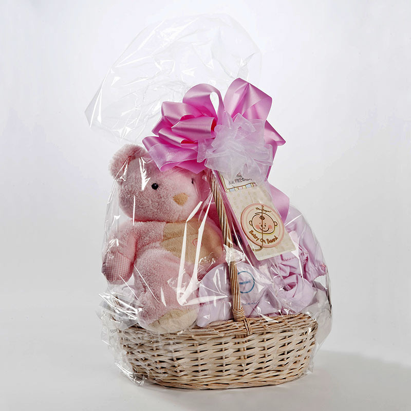 Gift Baskets For New Baby Girl
 Wel e Baby Girl Basket