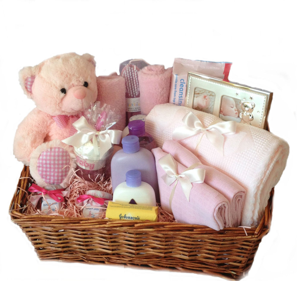 Gift Baskets For New Baby Girl
 Baby Girl Hamper New baby ts nappy cakes and