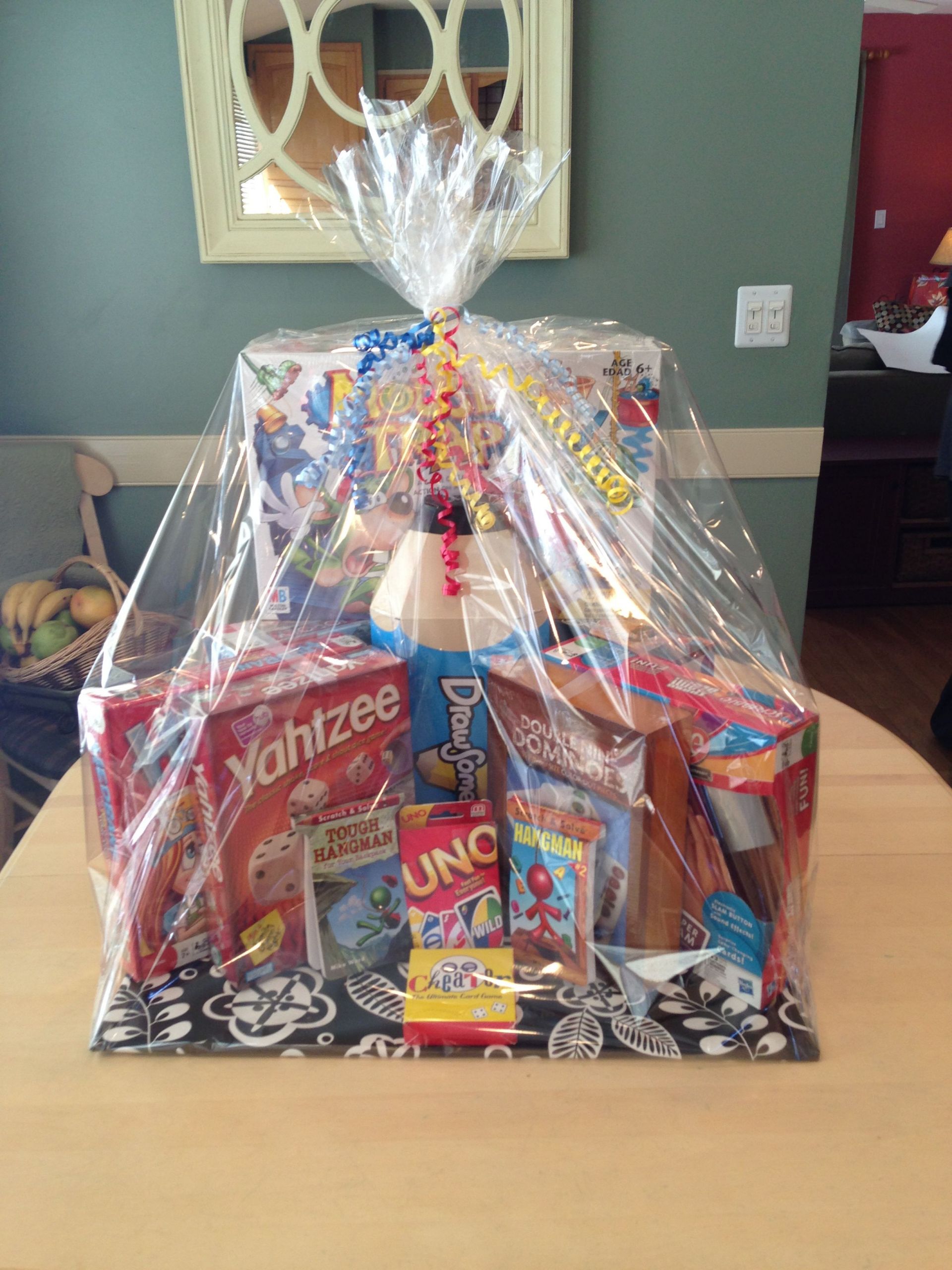 Gift Baskets Ideas For Families
 Family Game Night